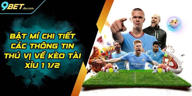 Bật Mí Chi Tiết Các Thông Tin Thú Vị Về Kèo Tài Xỉu 1 ½